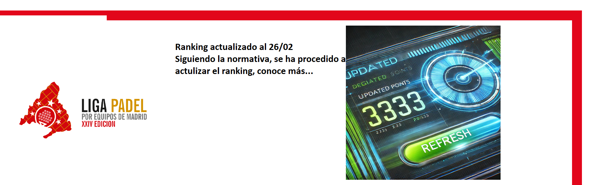 Visibilidad Puntos Actualizados
